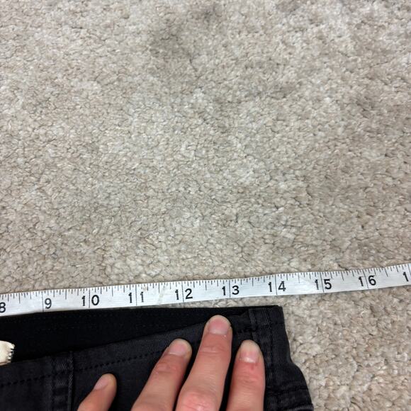 NWT We The Free Free People Rinse Black Strech Flare Jeans Women's 27 - Picture 5 of 11